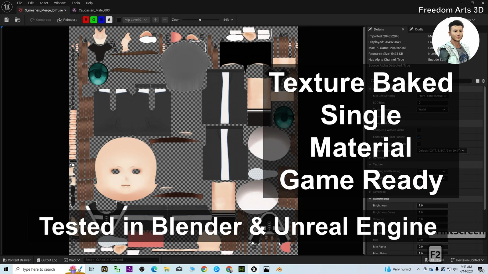 Caucasian Male 003 screenshot 7