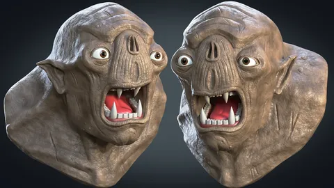 Cave Troll Sculpt - Blender tutorials & courses