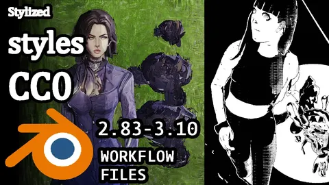 PifuHD Style Scenes - Blender scenes