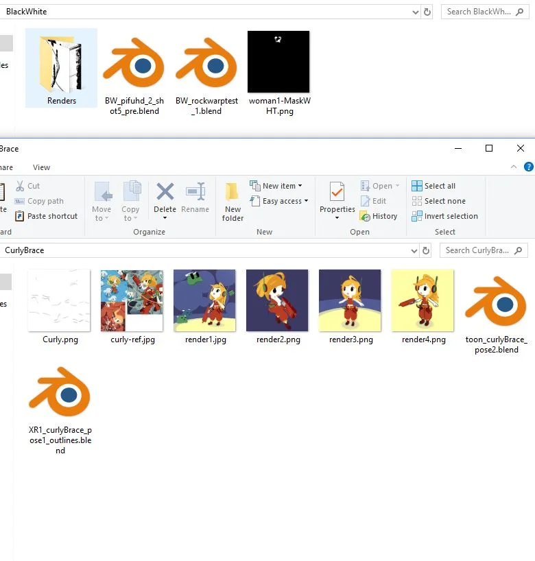 Curly Brace & Black White Scenes screenshot 2