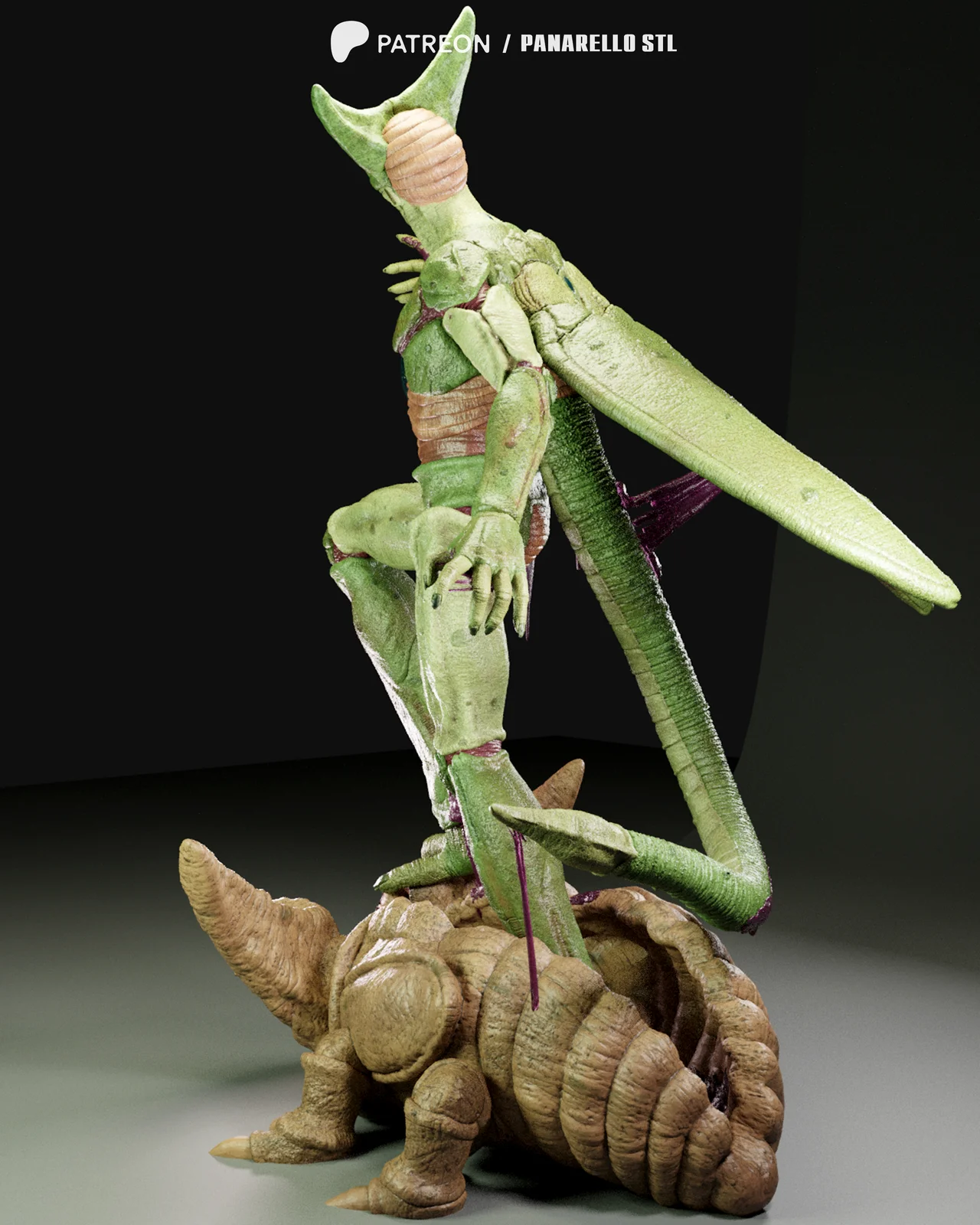 Imperfect Cell Statue screenshot 2