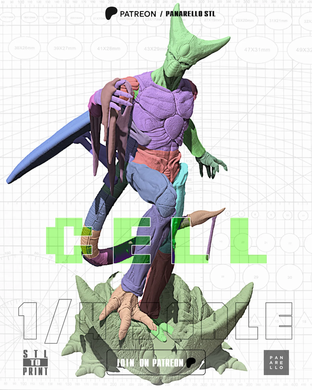 Imperfect Cell Statue screenshot 6