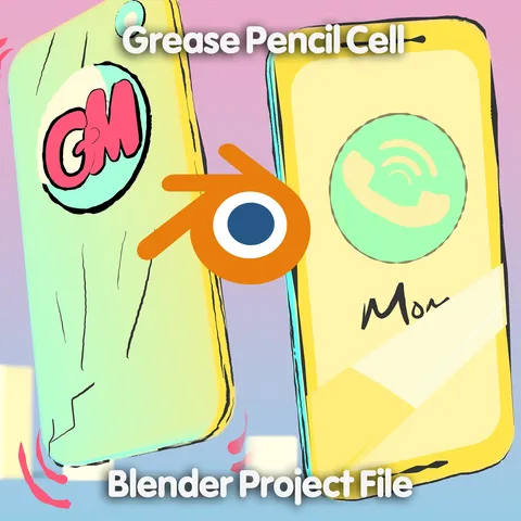 Cell Phone Reflection - Blender scenes