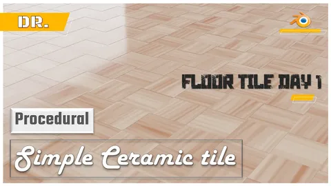 Ceramic Floor Tile Material - Blender shaders