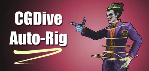 CGDive Auto Rig - Blender addons