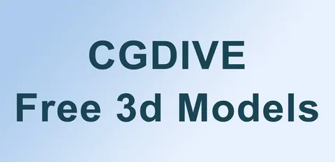 CGDive Tutorial Resources - Blender 3d models