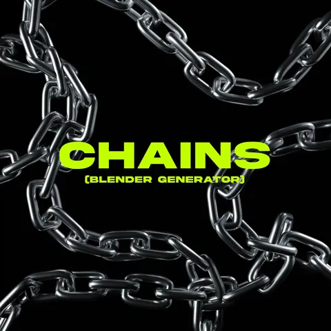 Chain Generator - Blender geometry nodes