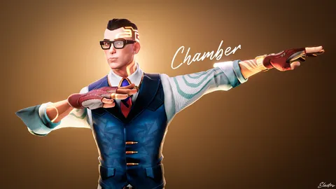 Chamber Valorant Rig - Blender 3d models