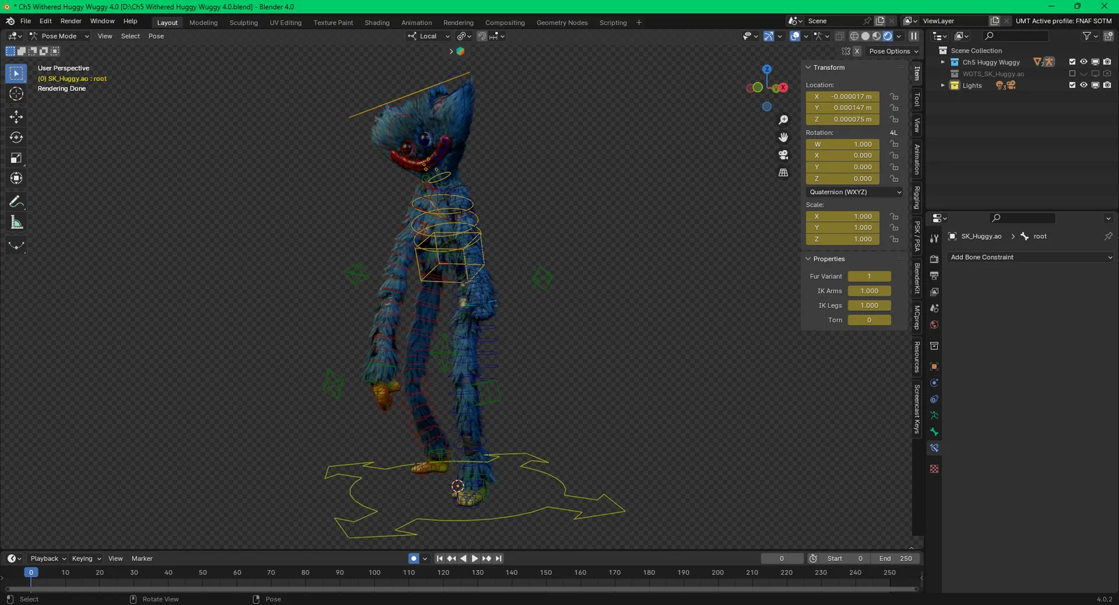 Withered Huggy Wuggy screenshot 2