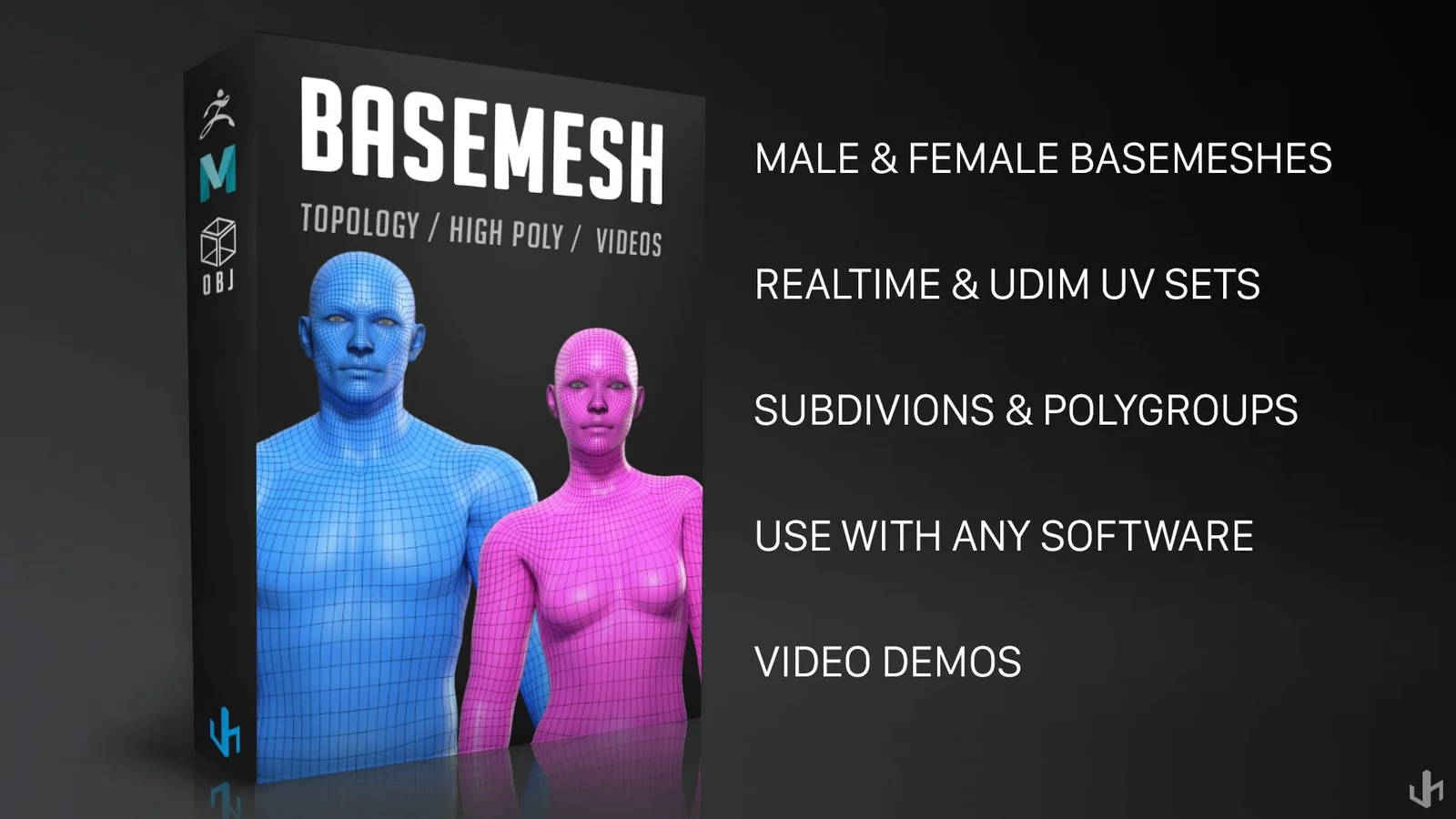 Character Basemeshes Kit screenshot 2