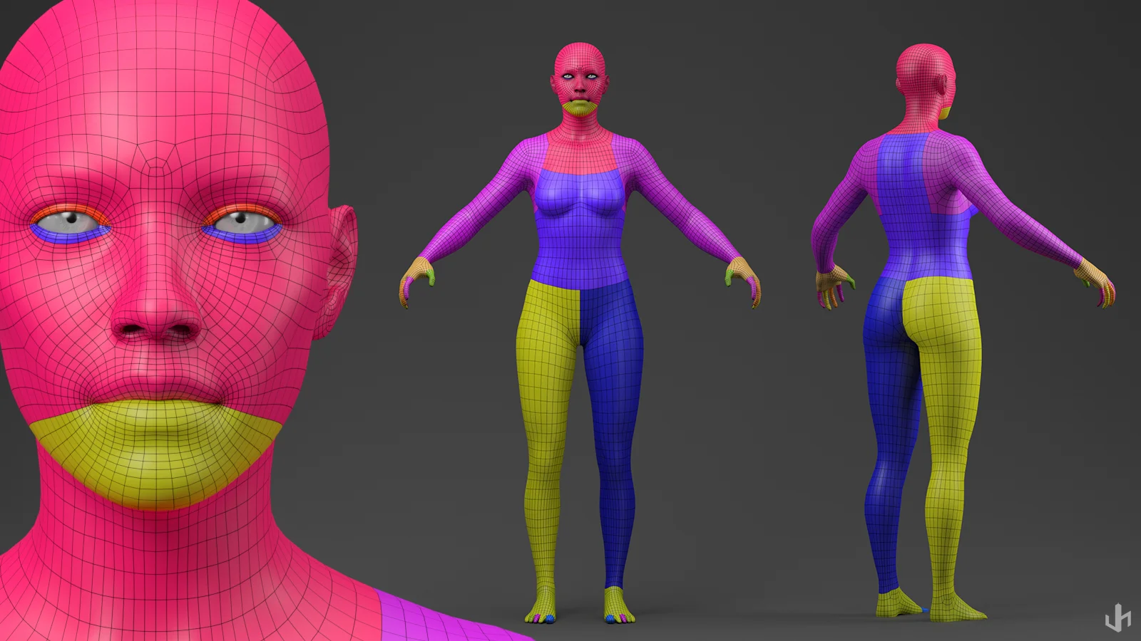 Character Basemeshes Kit screenshot 3