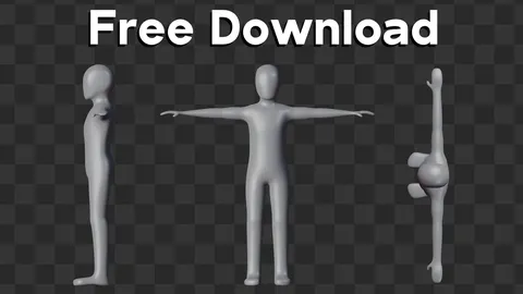 Character Modeling Reference Images - Blender textures & materials