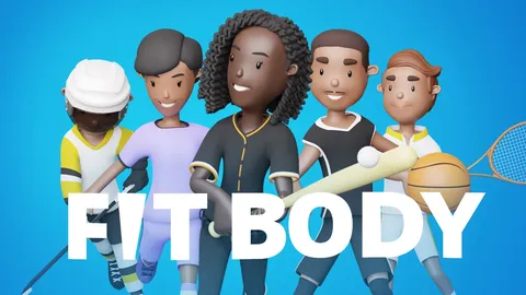 Characterz Fit Body - Blender 3d models