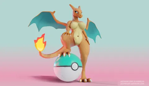 Charizard - Blender 3d models