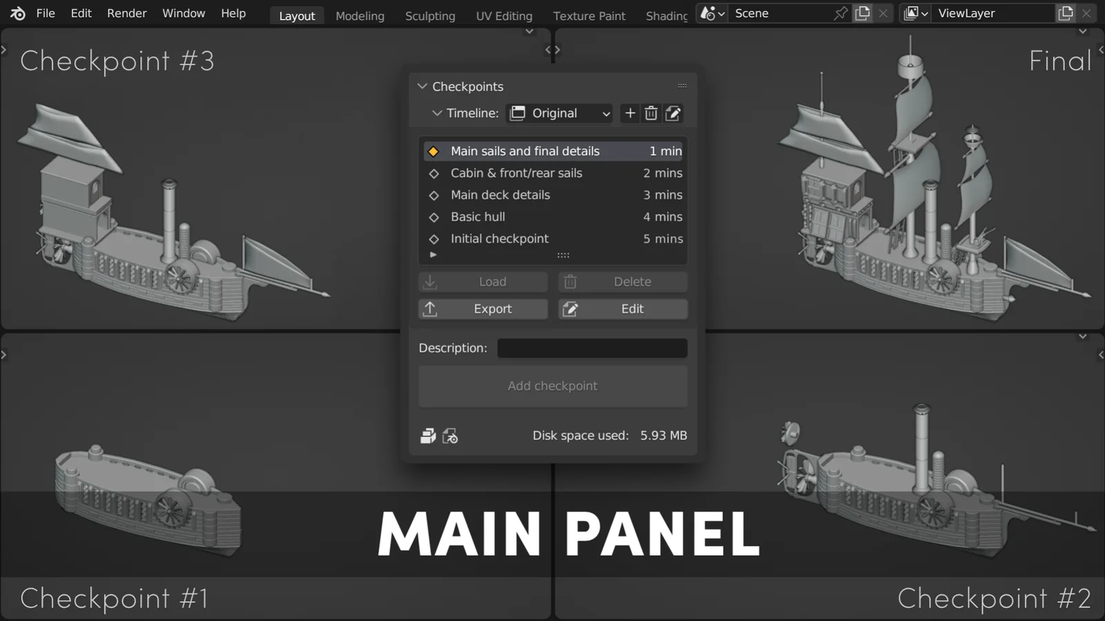 Checkpoint screenshot 4