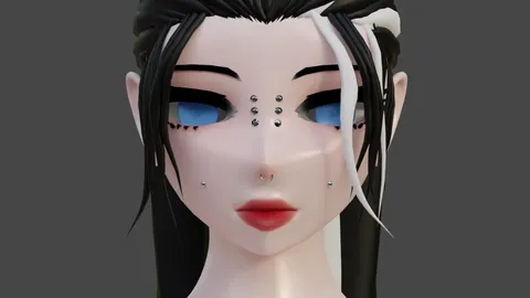 Chemical Piercing Set - Blender 3d models