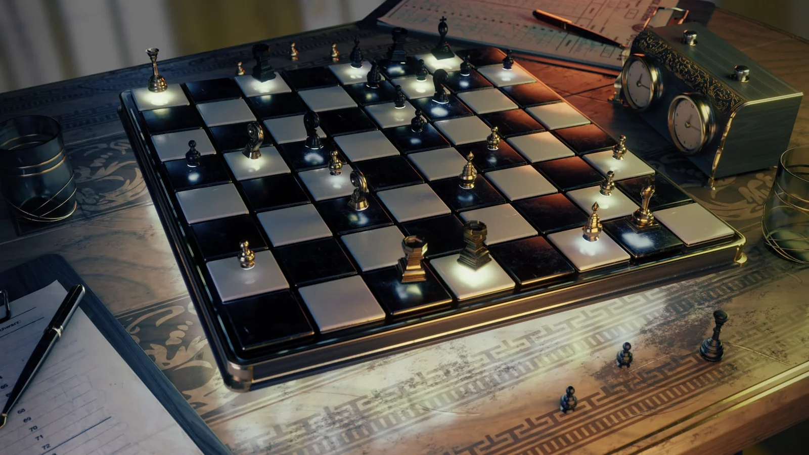 Modern and Classic Chess Set screenshot 2