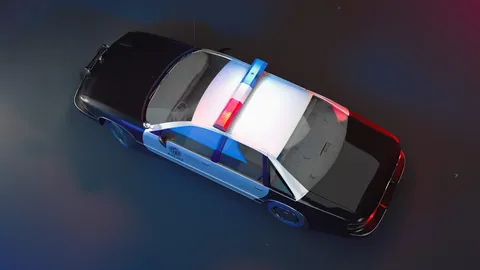 1994 Chevrolet Caprice Police Car - Blender 3d models