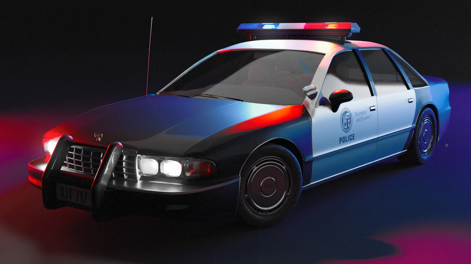 1994 Chevrolet Caprice Police Car screenshot 8