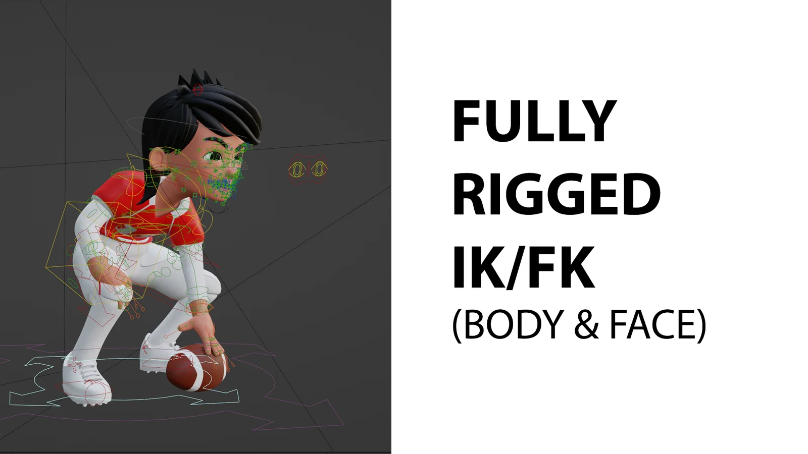 Chibiz Modular Female Character screenshot 2