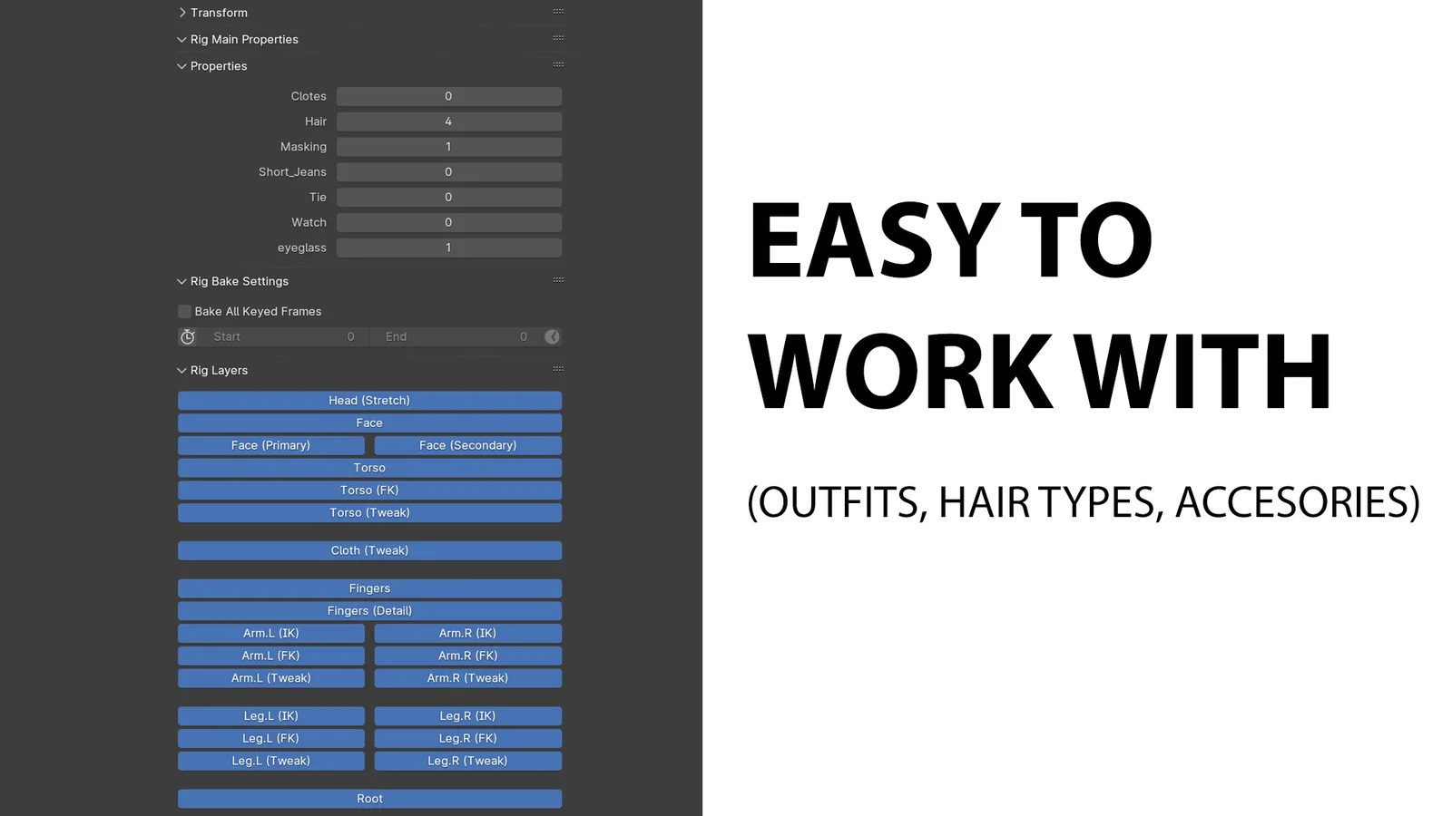 Chibiz Modular Characters screenshot 5
