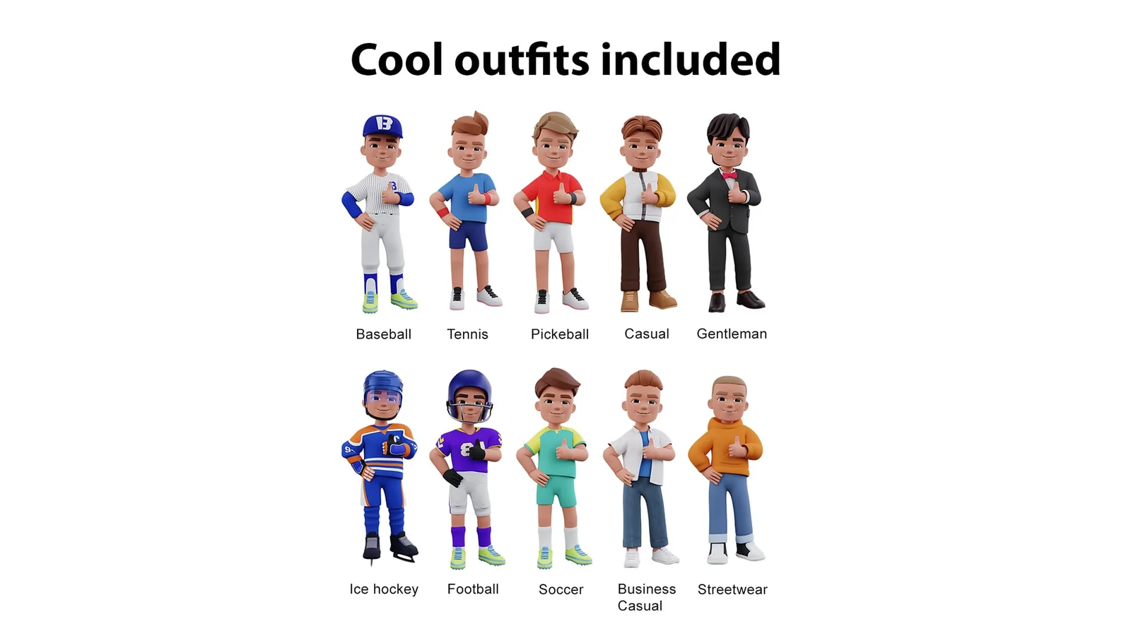 Chibiz Modular Characters screenshot 8