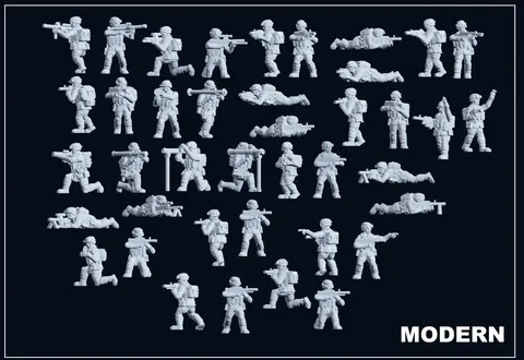 China Forces Modern Upgrade - Blender 3d models