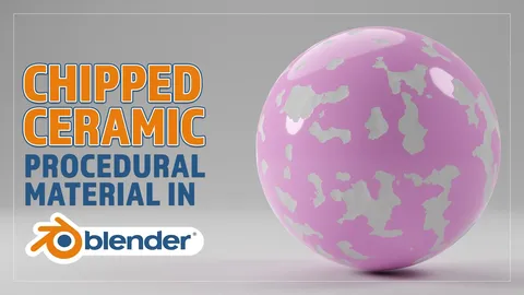 Chipped Ceramic - Blender shaders