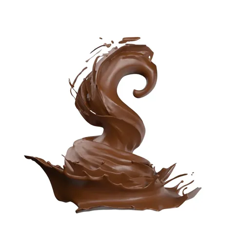 Chocolate Splash - Blender 3d models