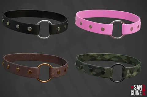 Ada Choker - Blender 3d models