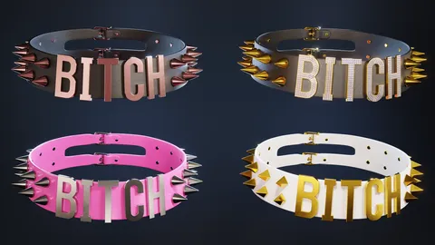 Belova Choker - Blender 3d models