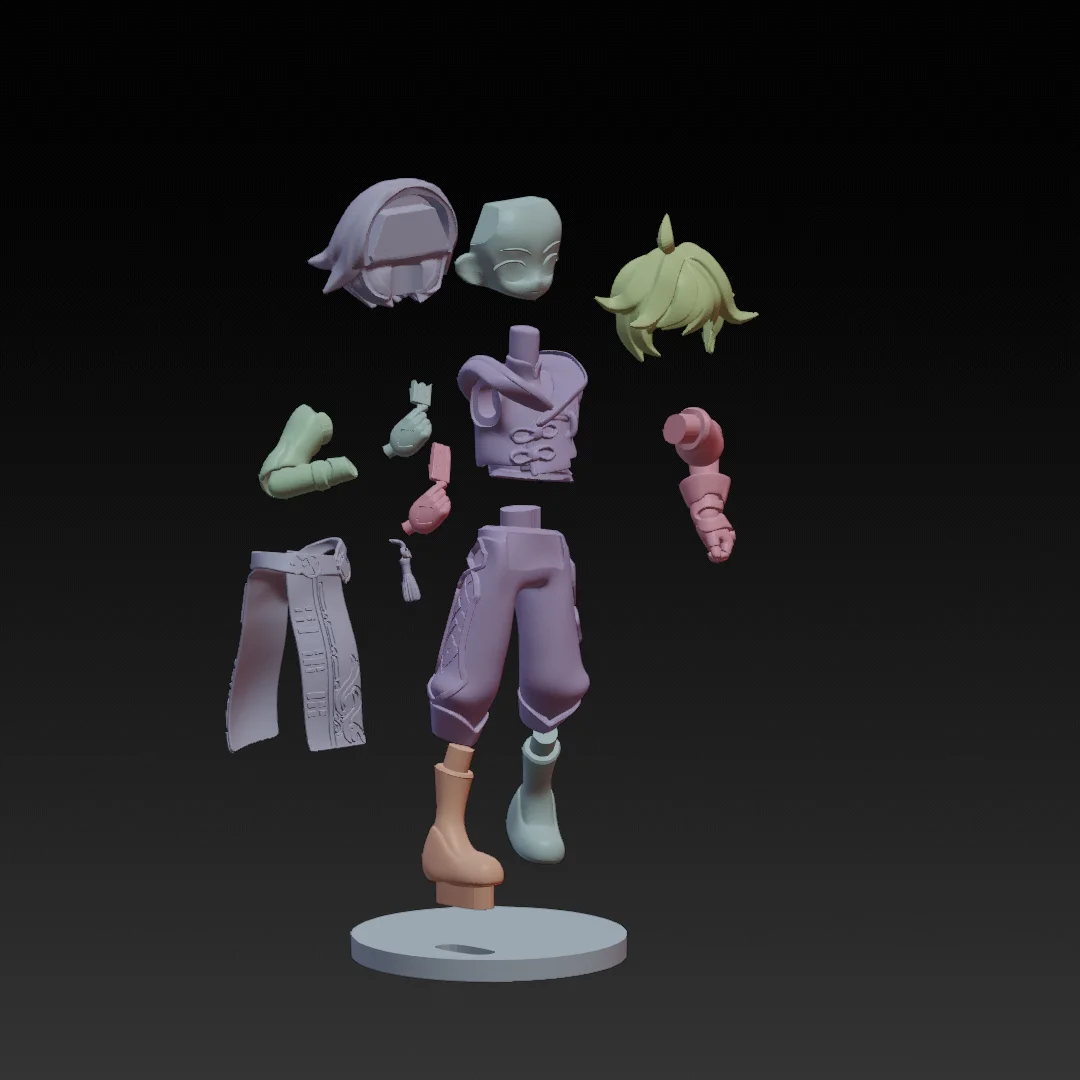 Chongyun Chibi Digital GK screenshot 4