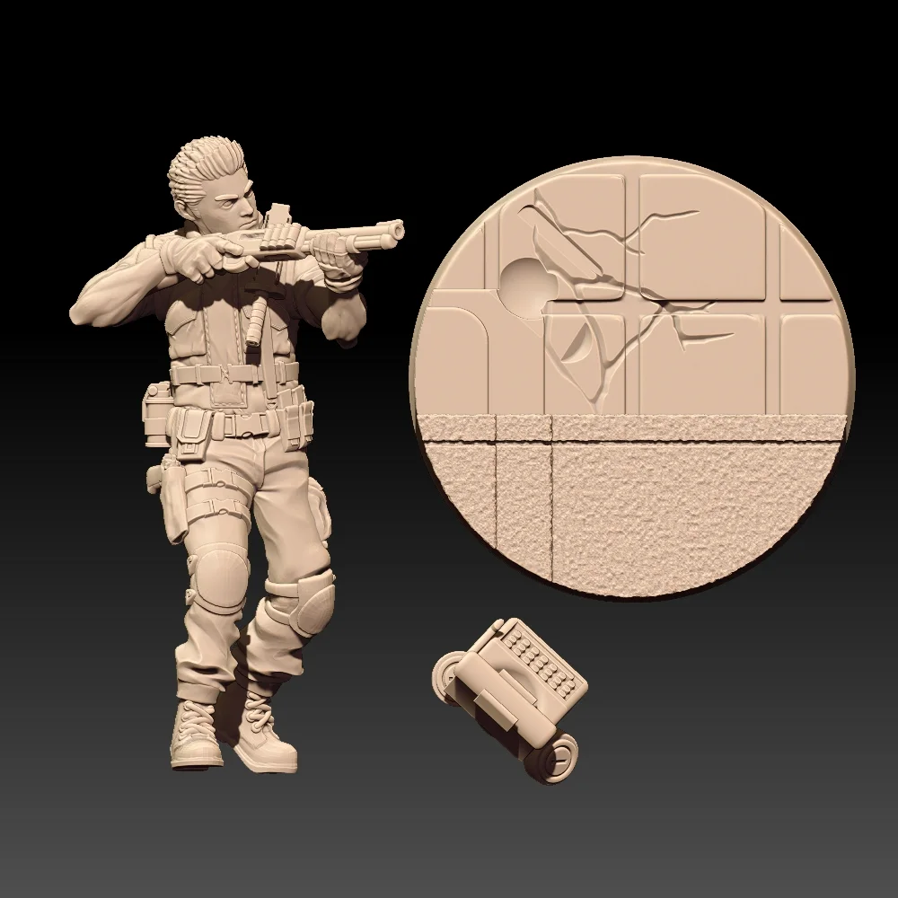 Chris Redfield RE1 miniature screenshot 4