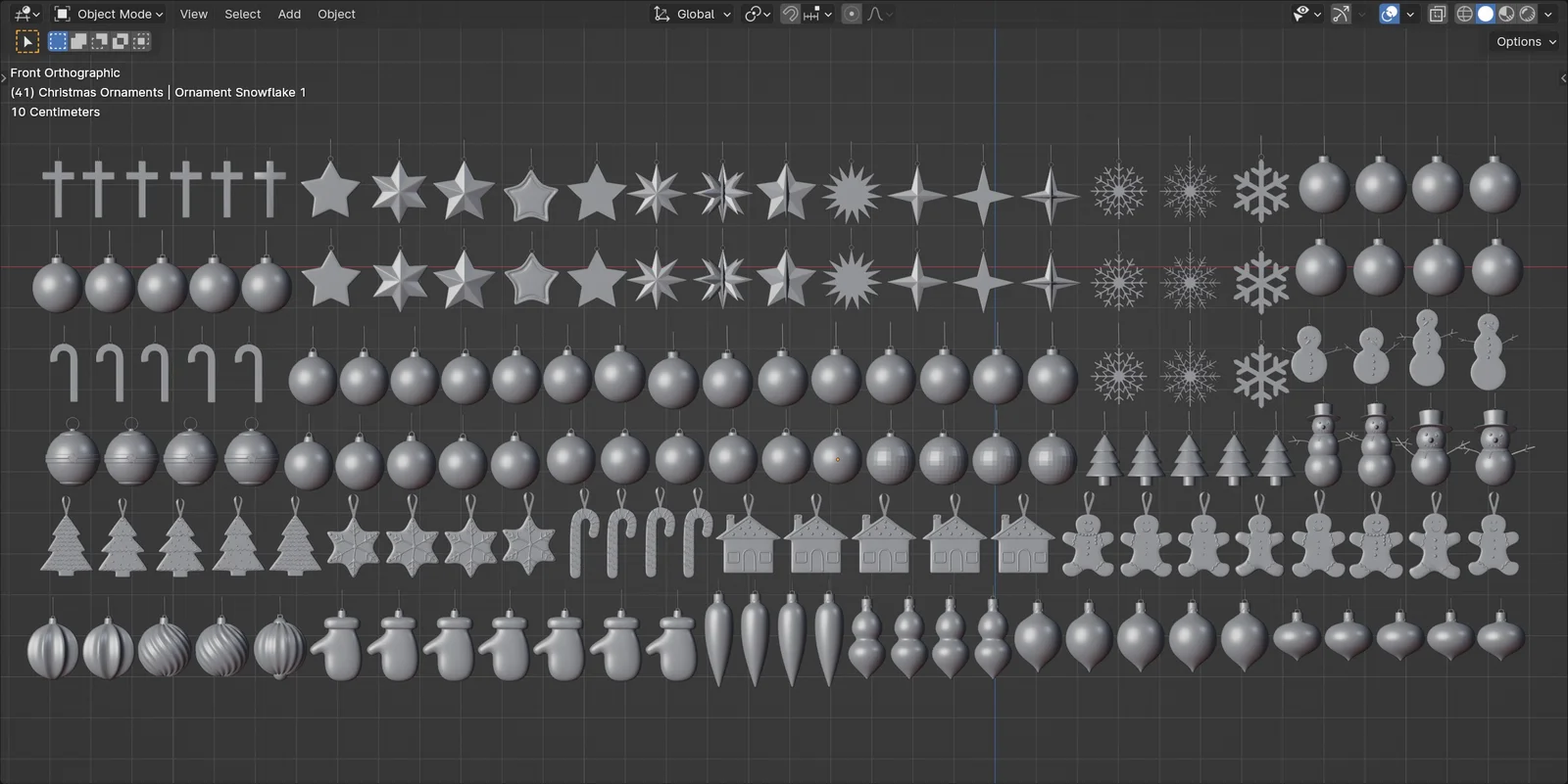 Christmas Ornaments Asset Pack screenshot 8