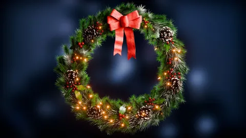 Christmas Wreath - Blender 3d models