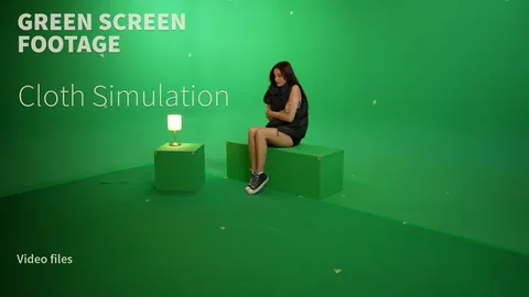 Chroma Key Cloth Simulation - Blender tutorials & courses