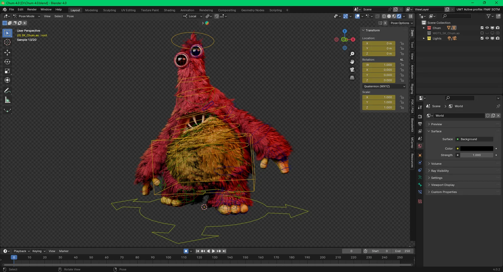 Chum Character Rig screenshot 2