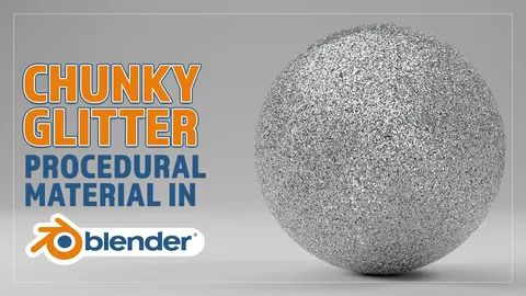 Procedural Chunky Glitter - Blender shaders