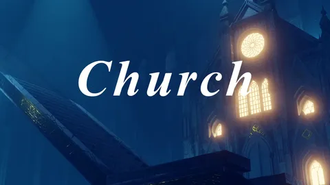 Church - Blender scenes