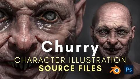 Churry - Blender scenes