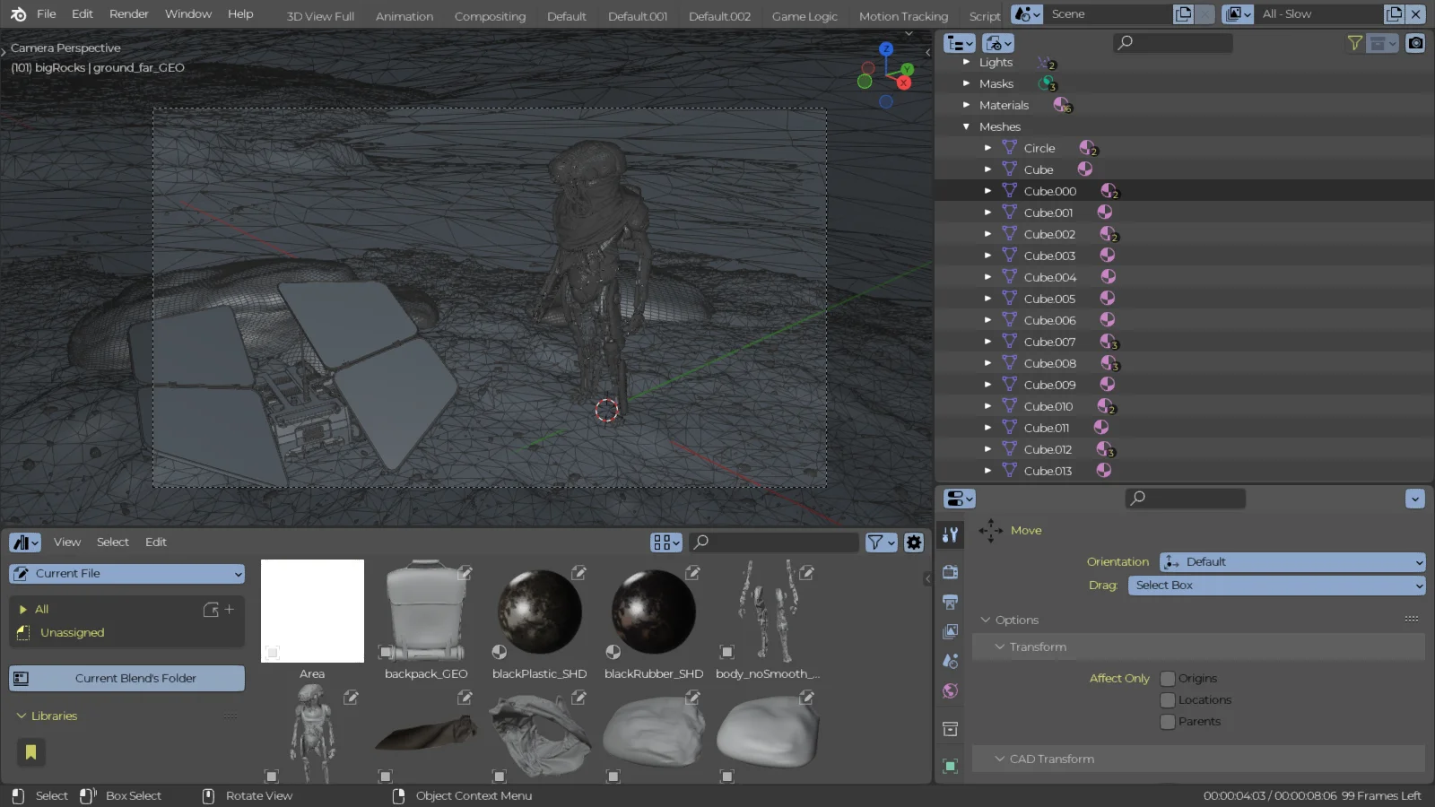 Cinema 4D Theme screenshot 3