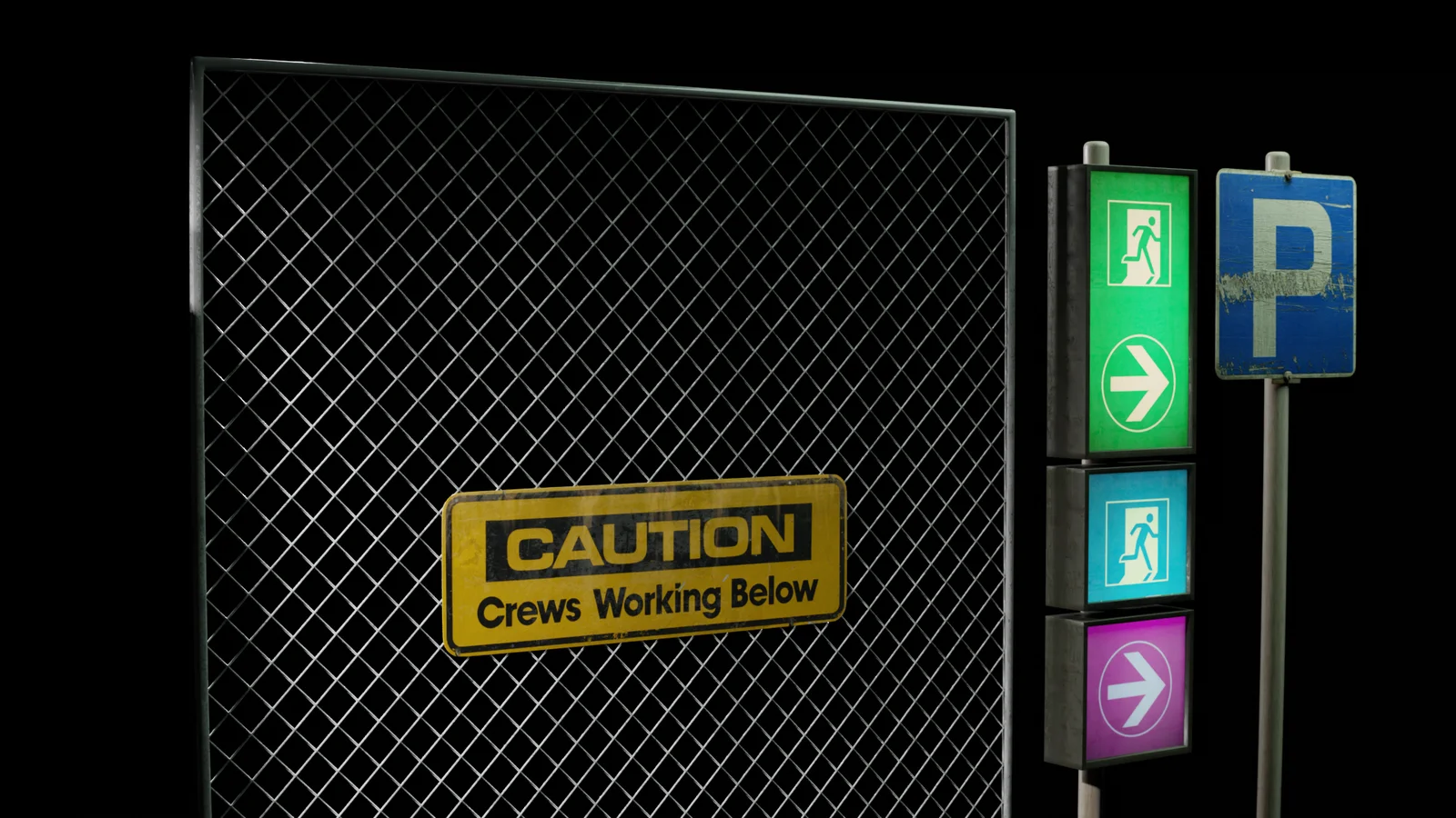 Street Sign Asset Pack screenshot 2