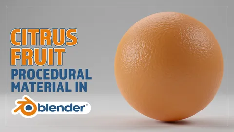 Citrus Fruit Skin - Blender shaders
