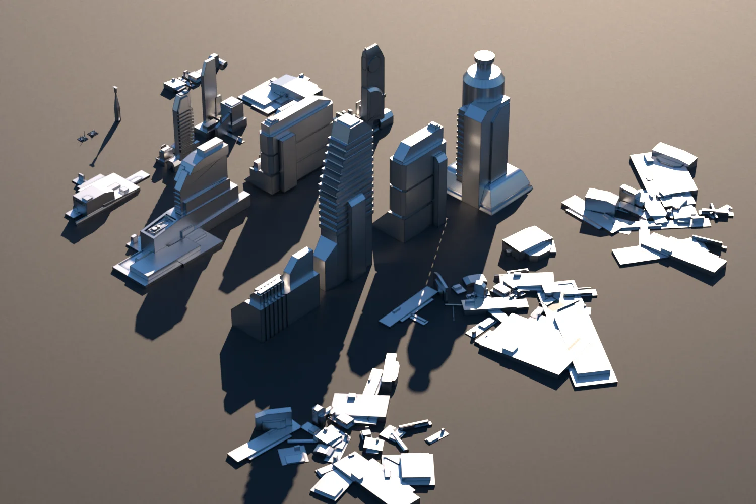 Città Sci-Fi In Stile Fumetto screenshot 5