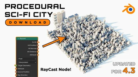 City Generator - Blender geometry nodes