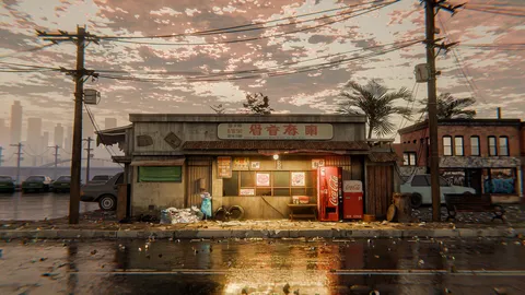 City Render - Blender scenes