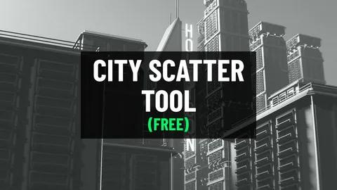 City Scatter Tool - Blender addons