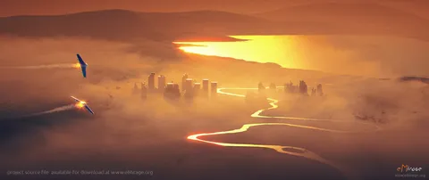 Cityscape - Blender scenes