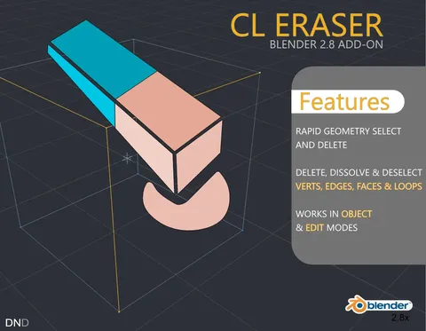 CL Eraser - Blender addons