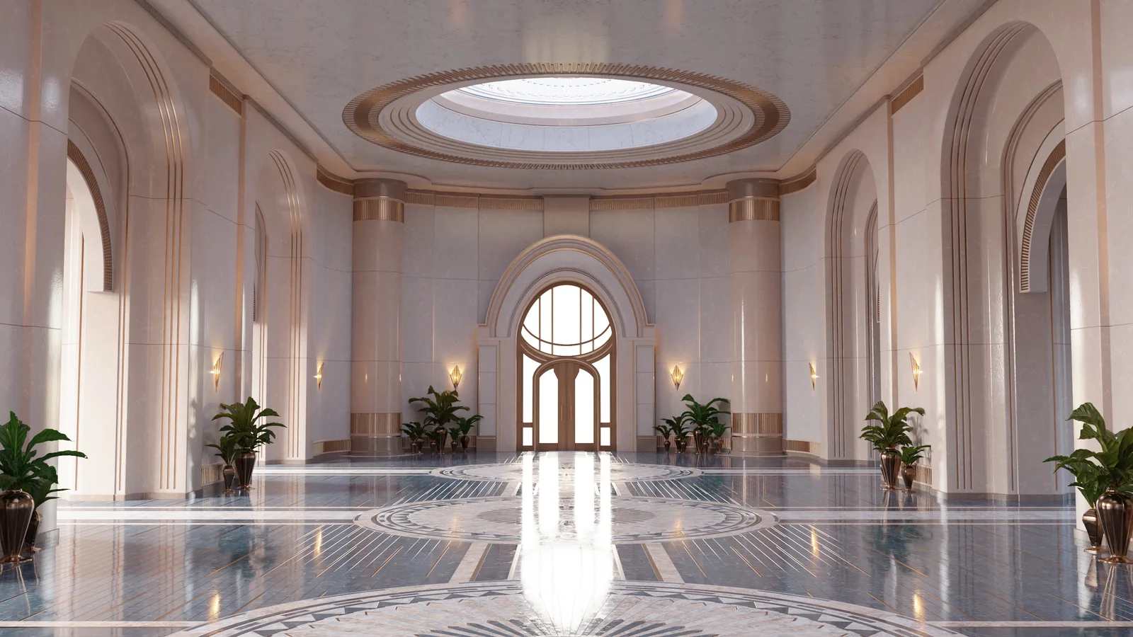 Classic Art Deco Hall screenshot 4